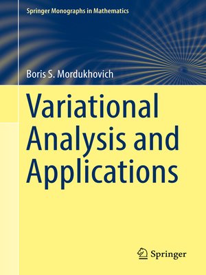 cover image of Variational Analysis and Applications
